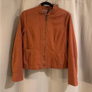 Ambition  Petite Women's Rust Utility Jacket